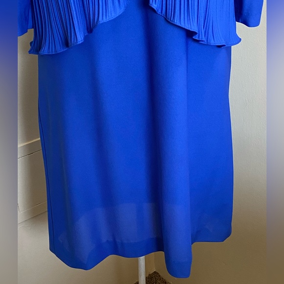 Sandi Dee Vintage Royal Blue Formal Dress Women’s 11/12 - Picture 3 of 5